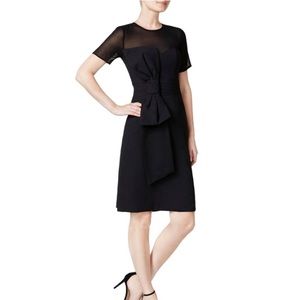 Fame and Partners Black Bow Dress